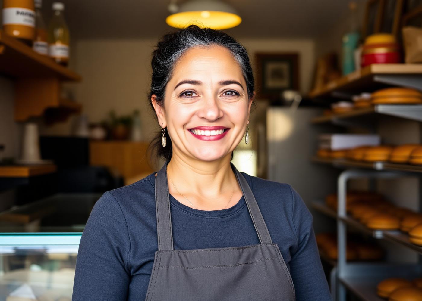 Dueña de negocio en Canadá